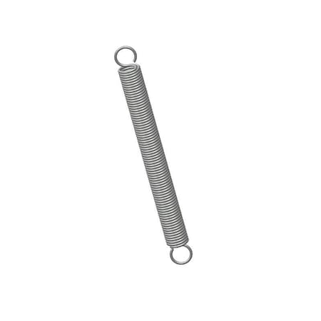 Extension Spring, O= .120, L= 1.25, W= .014